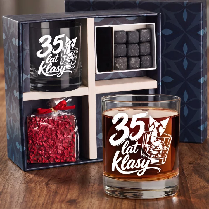 Zestaw Prezentowy Whisky Na 35 Urodziny Dla Mężczyzny: 35 Lat Klasy