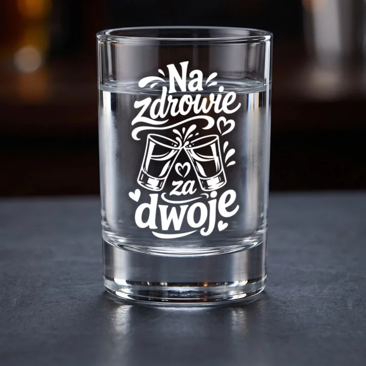 Kieliszki Do Wódki Na Rocznicę Prezent Na Walentynki : Toast Dla Dwojga