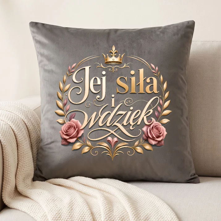 Poduszka Dekoracyjna Na Dzień Kobiet Prezent Dla Kobiety Kobiety: Jej Siła I Wdzięk Poduszka Dekoracyjna Na Dzień Kobiet Prezent Dla Kobiety Kobiety: Jej Siła I Wdzięk