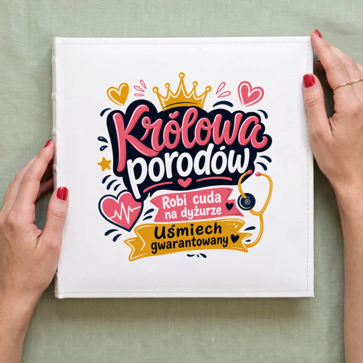 Album Na Zdjęcia Tradycyjny Dla Położnej Prezent Dla Kobiety: Zabawna Położna Album Na Zdjęcia Tradycyjny Dla Położnej Prezent Dla Kobiety: Zabawna Położna