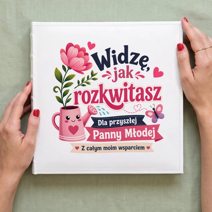 Album Na Zdjęcia Tradycyjny Na Panieński Prezent Dla Kobiety: Rozkwitająca Bliskość