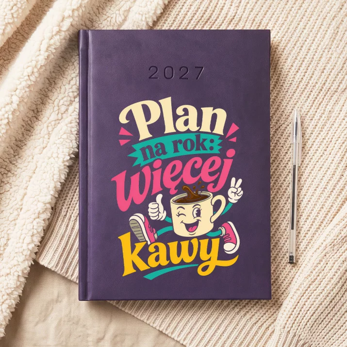 Kalendarz Książkowy A5 2027 Na Boże Narodzenie Prezent Dla Kobiety: Kawowy Plan Retro Kalendarz Książkowy A5 2027 Na Boże Narodzenie Prezent Dla Kobiety: Kawowy Plan Retro