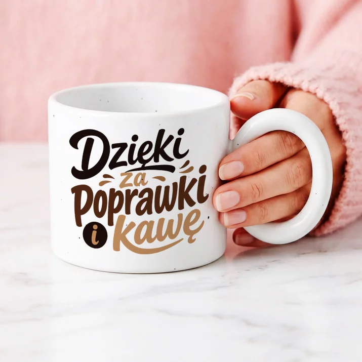 Kubek Z Okrągłym Uchem Dla Promotora Prezent Dla Mężczyzny: Akademicka Kawa