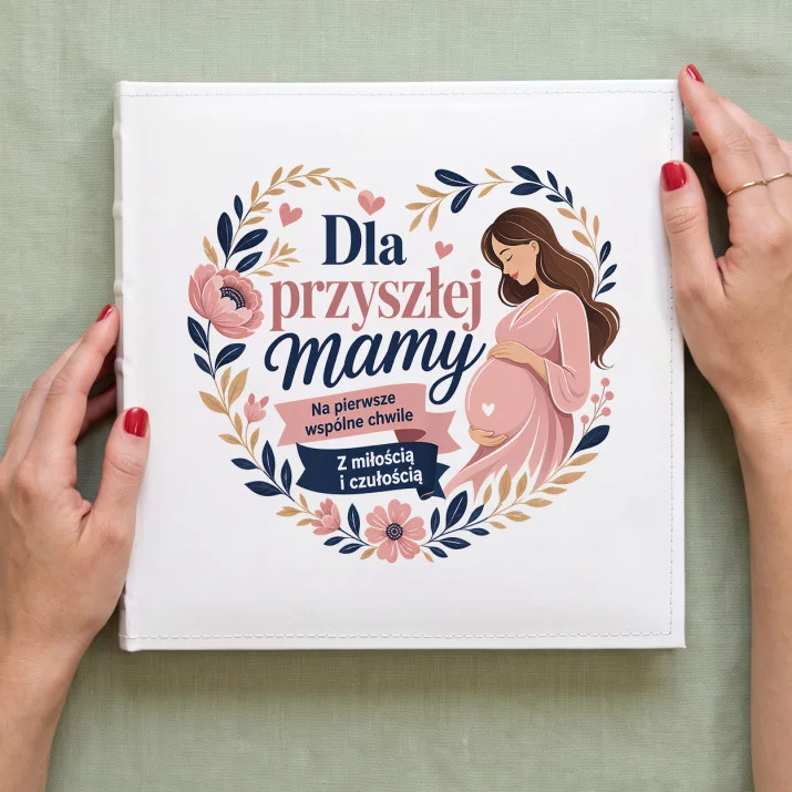 Album Na Zdjęcia Tradycyjny Dla Przyszłej Mamy Prezent Na Dzień Mamy Dla Kobiety: Czułe Oczekiwanie Album Na Zdjęcia Tradycyjny Dla Przyszłej Mamy Prezent Na Dzień Mamy Dla Kobiety: Czułe Oczekiwanie