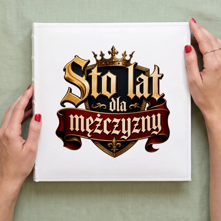 Album Na Zdjęcia Tradycyjny Na Urodziny Prezent Dla Mężczyzny: Męska Gotycka Elegancja Album Na Zdjęcia Tradycyjny Na Urodziny Prezent Dla Mężczyzny: Męska Gotycka Elegancja