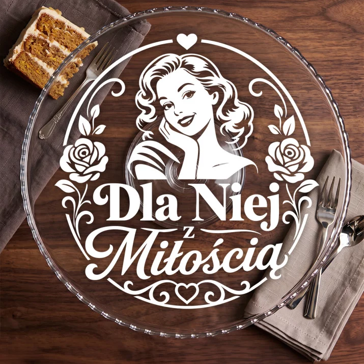 Patera Na Ciasto Na Dzień Kobiet Prezent Dla Kobiety Kobiety: Wyjątkowa Kobiecość Patera Na Ciasto Na Dzień Kobiet Prezent Dla Kobiety Kobiety: Wyjątkowa Kobiecość