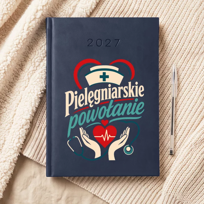 Kalendarz Książkowy A5 2027 Dla Pielęgniarza Prezent Dla Mężczyzny: Troska I Profesjonalizm Kalendarz Książkowy A5 2027 Dla Pielęgniarza Prezent Dla Mężczyzny: Troska I Profesjonalizm