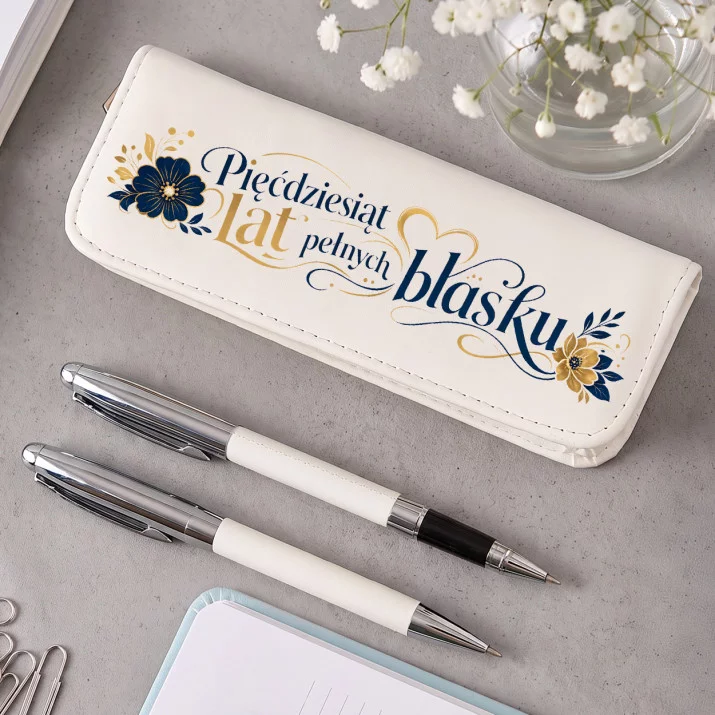 Zestaw Pióro i Długopis w Etui Na 50 Urodziny Prezent Dla 50 Latki Kobiety: Kobieca Retro Klasa Zestaw Pióro i Długopis w Etui Na 50 Urodziny Prezent Dla 50 Latki Kobiety: Kobieca Retro Klasa