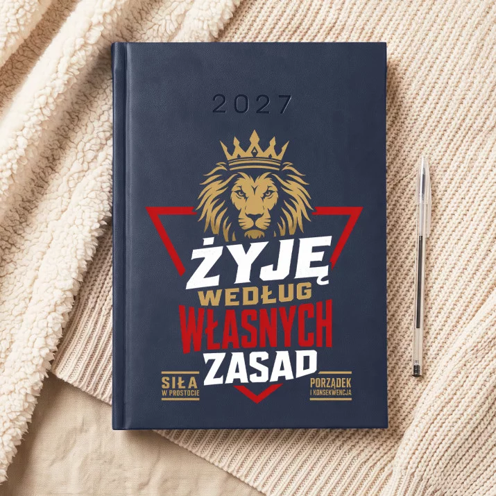 Kalendarz Książkowy A5 2027 Na Mikołajki Prezent Dla Mężczyzny: Manifest Bez Tłumaczeń Kalendarz Książkowy A5 2027 Na Mikołajki Prezent Dla Mężczyzny: Manifest Bez Tłumaczeń