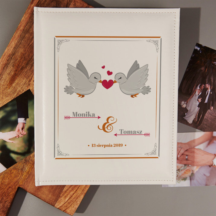Gołębie - Personalizowany Album na zdjęcia