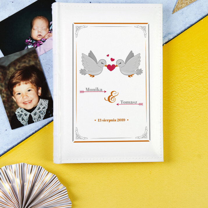Gołębie - Personalizowany Album na zdjęcia Gołębie - Personalizowany Album na zdjęcia