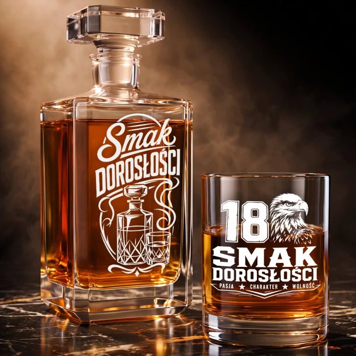 Zestaw Do Whisky Na 18 Urodziny Prezent Dla Mężczyzny: Toast Dorosłości Zestaw Do Whisky Na 18 Urodziny Prezent Dla Mężczyzny: Toast Dorosłości