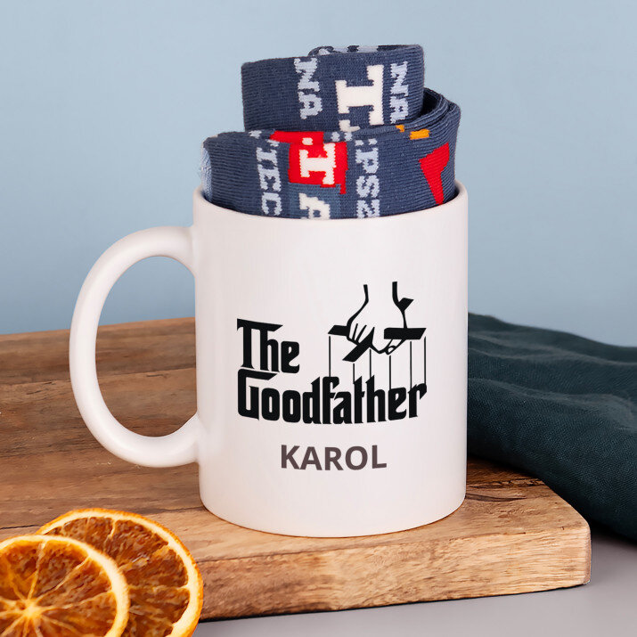 Goodfather - Skarpetki w kubku dla taty