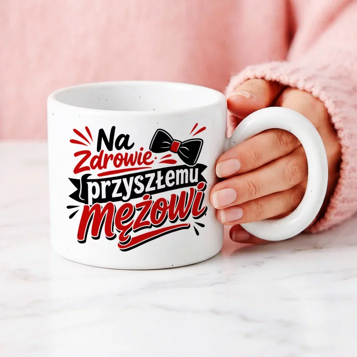 Kubek Z Okrągłym Uchem Na Kawalerski Prezent Dla Mężczyzny: Braterski Toast Kubek Z Okrągłym Uchem Na Kawalerski Prezent Dla Mężczyzny: Braterski Toast