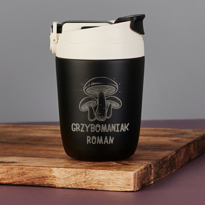 Grzybomaniak - Kubek termiczny 360 ml