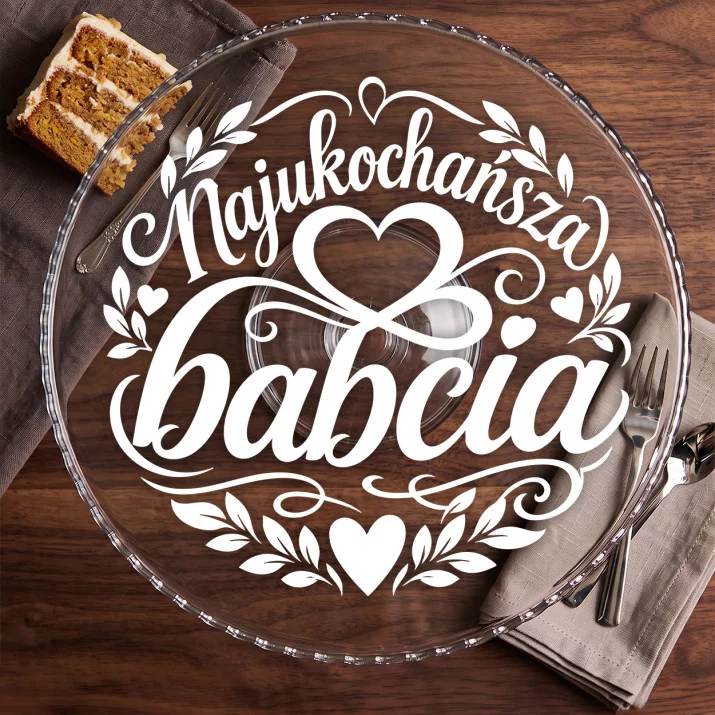 Patera Na Ciasto Dla 90 Letniej Babci Prezent Na 90 Urodziny Dla Kobiety: Ciepła Dedykacja Babci