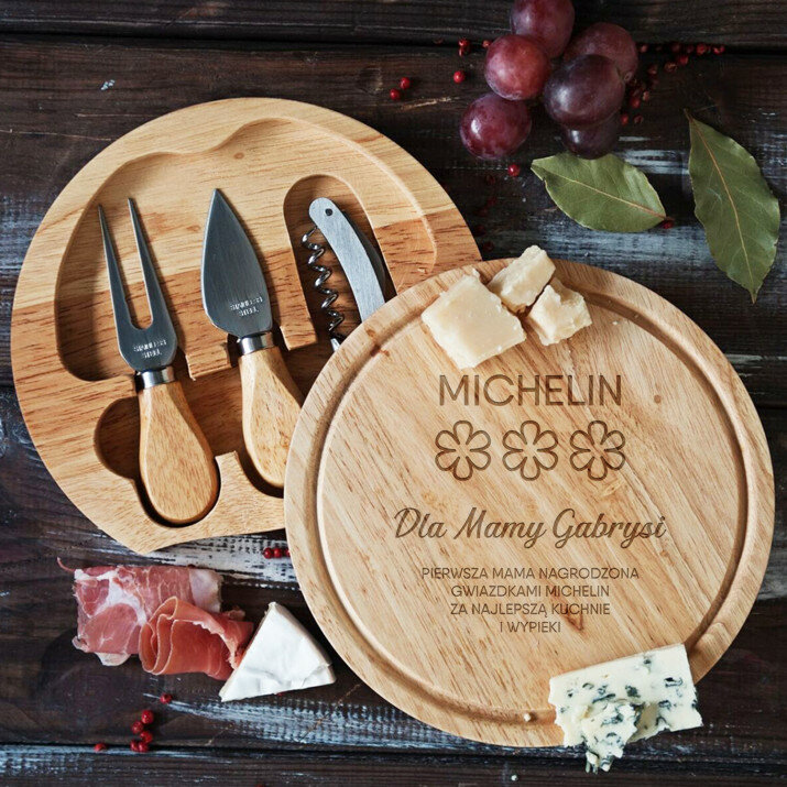 Gwiazdka michelin dla mamy - Deska do sera