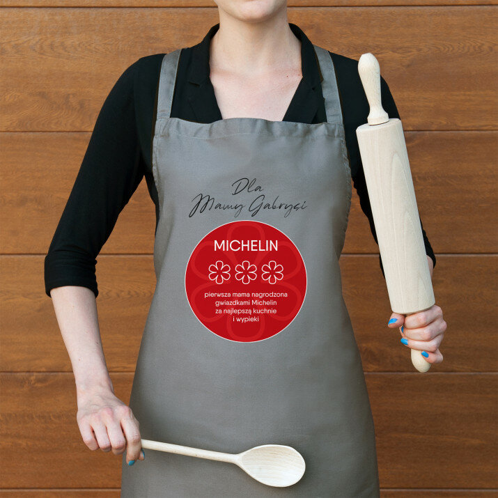 Gwiazdka michelin dla mamy - Fartuch kuchenny