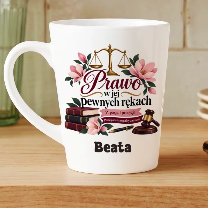 Kubek Personalizowany Dla Prawniczki Prezent Dla Kobiety: Prawo W Jej Pewnych Kubek Personalizowany Dla Prawniczki Prezent Dla Kobiety: Prawo W Jej Pewnych