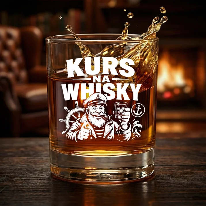 Szklanka Do Whisky Dla Marynarza Prezent Dla Mężczyzny: Kurs Na Whisky Szklanka Do Whisky Dla Marynarza Prezent Dla Mężczyzny: Kurs Na Whisky