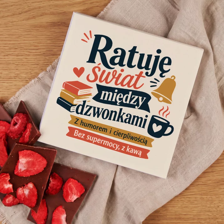 Czekolada Z Truskawkami Na Dzień Nauczyciela Prezent Dla Nauczyciela Kobiety: Suchy Humor Nauczycielski Czekolada Z Truskawkami Na Dzień Nauczyciela Prezent Dla Nauczyciela Kobiety: Suchy Humor Nauczycielski