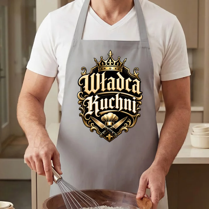 Fartuch Dla Męża Prezent Na Rocznicę Ślubu Dla Mężczyzny: Władca Kuchni