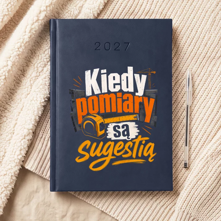 Kalendarz Książkowy A5 2027 Dla Budowlańca Prezent Dla Mężczyzny: Ironia Z Poziomicą Kalendarz Książkowy A5 2027 Dla Budowlańca Prezent Dla Mężczyzny: Ironia Z Poziomicą