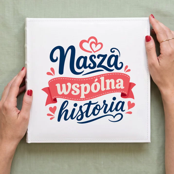 Album Na Zdjęcia Tradycyjny Na Rocznicę Ślubu Prezent Na Walentynki Dla Pary: Wspólna Historia