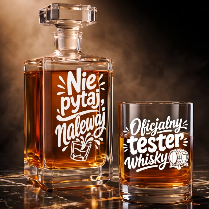 Zestaw Do Whisky Dla Niego Prezent Na Walentynki Dla Mężczyzny: Nie Pytaj, Nalewaj Zestaw Do Whisky Dla Niego Prezent Na Walentynki Dla Mężczyzny: Nie Pytaj, Nalewaj