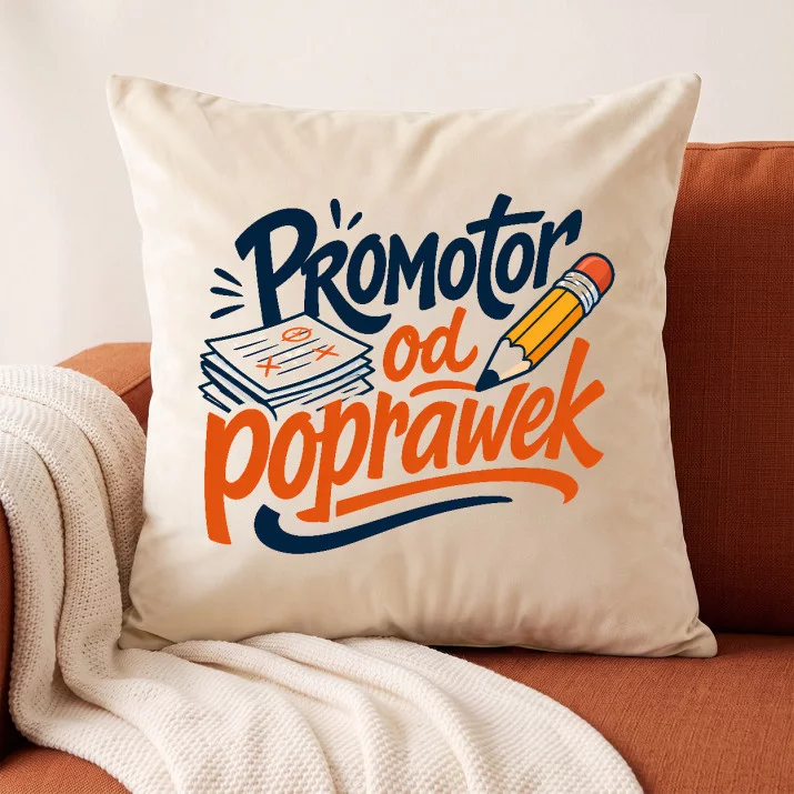 Poduszka Dekoracyjna Dla Promotora Prezent Dla Mężczyzny: Hołd Dla Promotora Poduszka Dekoracyjna Dla Promotora Prezent Dla Mężczyzny: Hołd Dla Promotora