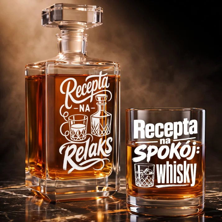 Zestaw Do Whisky Dla Lekarza Prezent Dla Mężczyzny: Lekarska Recepta