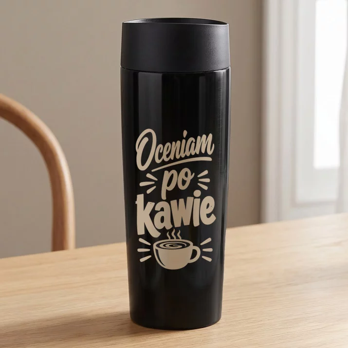 Kubek Termiczny Dla Nauczyciela Prezent Na Dzień Nauczyciela Dla Mężczyzny: Oceniam Po Kawie