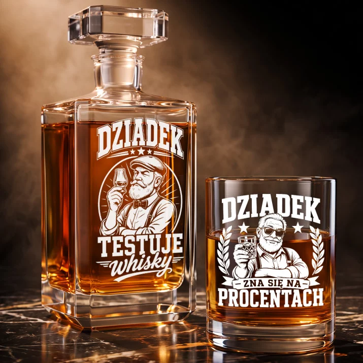 Zestaw Do Whisky Dla Dziadka Prezent Na Dzień Dziadka Dla Mężczyzny: Dziadek Testuje Whisky Zestaw Do Whisky Dla Dziadka Prezent Na Dzień Dziadka Dla Mężczyzny: Dziadek Testuje Whisky
