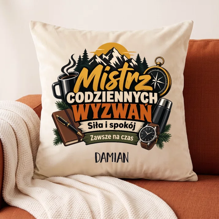 Poduszka Dekoracyjna Na Mikołajki Prezent Dla Mężczyzny: Mistrz Codziennych Wyzwań
