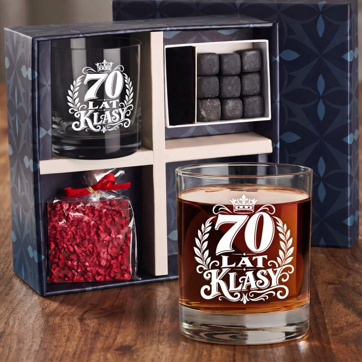 Zestaw Prezentowy Whisky Na 70 Urodziny Dla Mężczyzny: 70 Lat Klasy