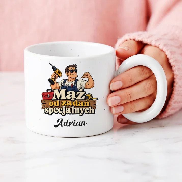 Kubek Premium Na 30 Rocznicę Ślubu Prezent Dla Mężczyzny: Mąż Od Zadań Specjalnych