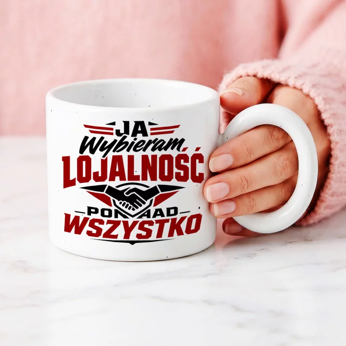 Kubek Z Okrągłym Uchem Dla Przyjaciela Prezent Dla Mężczyzny: Manifest Lojalności