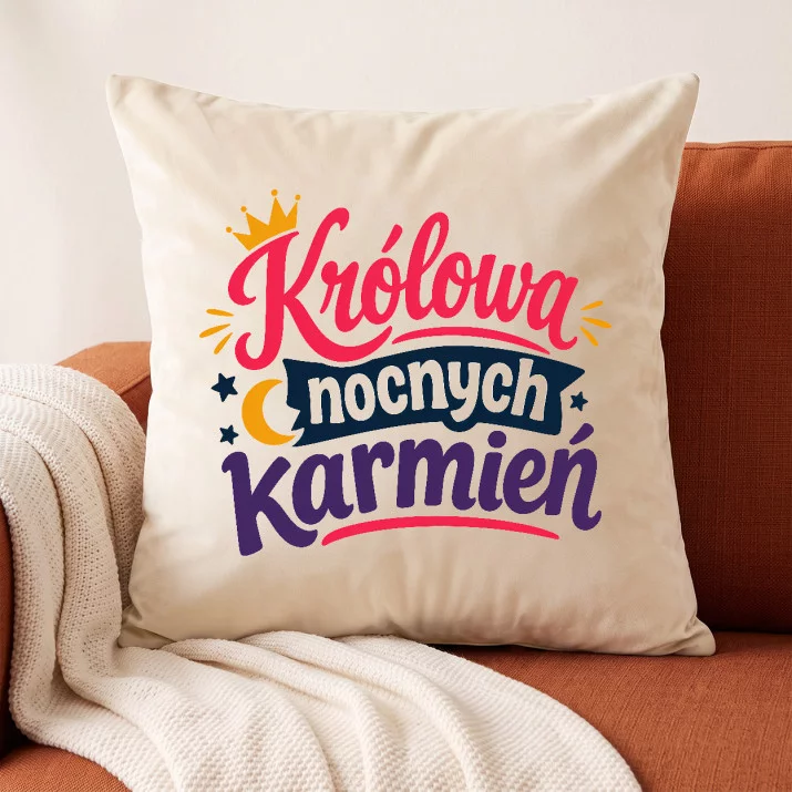 Poduszka Dekoracyjna Dla Świeżo Upieczonej Mamy Prezent Na Dzień Mamy Dla Kobiety: Nocne Bohaterstwo Poduszka Dekoracyjna Dla Świeżo Upieczonej Mamy Prezent Na Dzień Mamy Dla Kobiety: Nocne Bohaterstwo