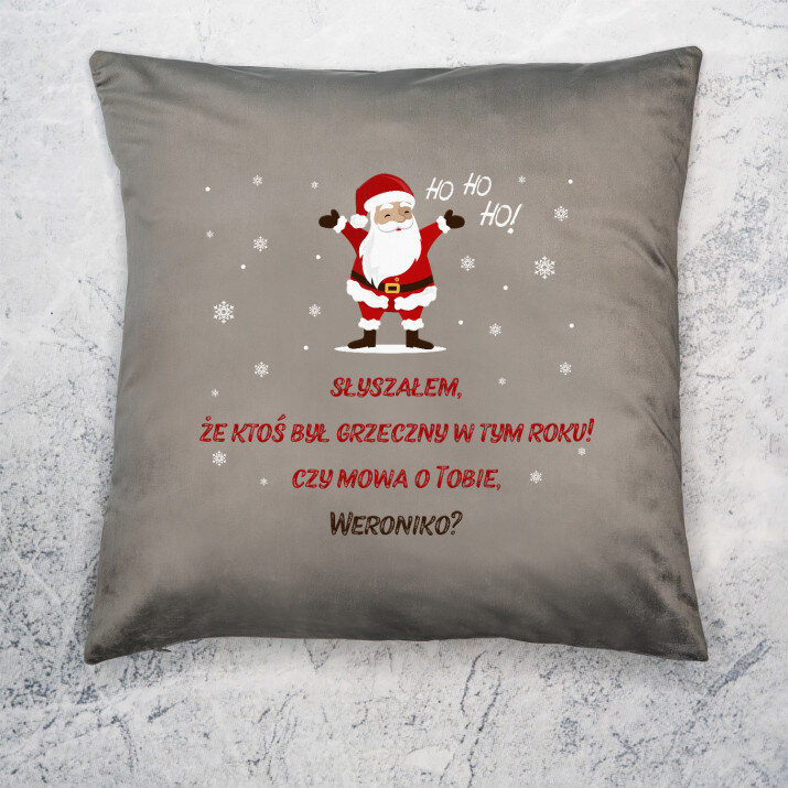 Ho ho ho - Poduszka dekoracyjna