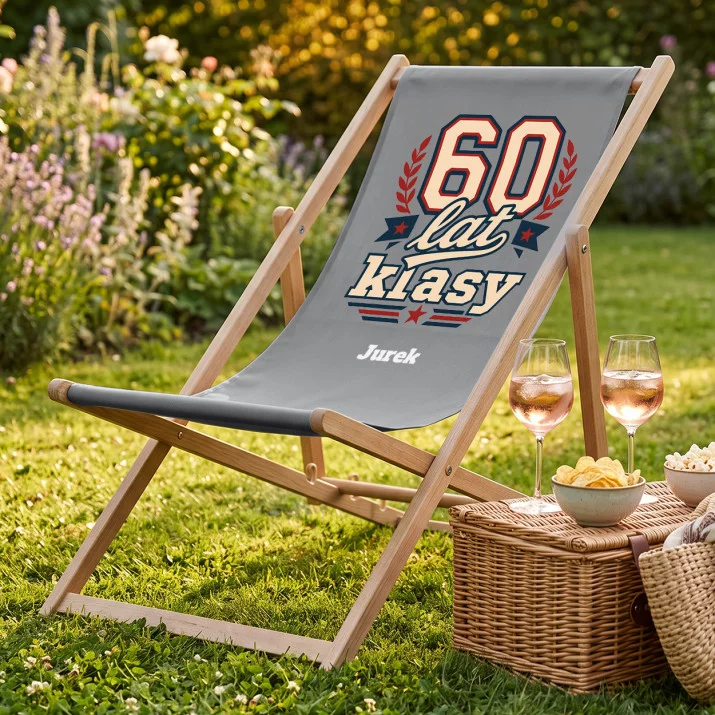 Leżak Z Nadrukiem Dla 60 Latka Prezent Na 60 Urodziny Dla Mężczyzny: 60 Lat Klasy – Retro Laury Leżak Z Nadrukiem Dla 60 Latka Prezent Na 60 Urodziny Dla Mężczyzny: 60 Lat Klasy – Retro Laury