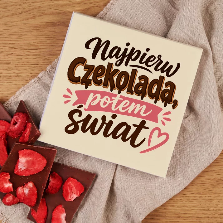 Czekolada Z Truskawkami Na Święta Prezent Dla Kobiety: Czekoladowa Chwila Czekolada Z Truskawkami Na Święta Prezent Dla Kobiety: Czekoladowa Chwila