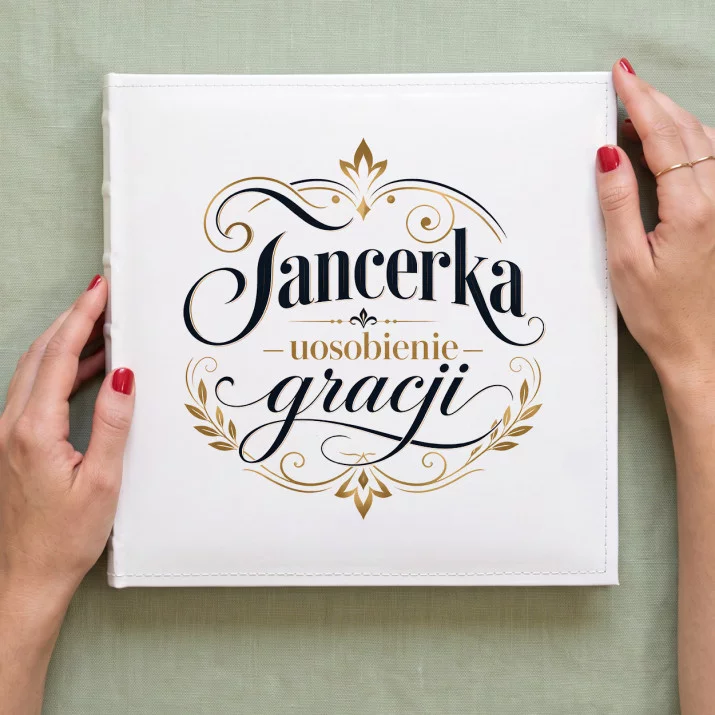 Album Na Zdjęcia Tradycyjny Dla Tancerki Prezent Dla Kobiety: Elegancja W Ruchu Album Na Zdjęcia Tradycyjny Dla Tancerki Prezent Dla Kobiety: Elegancja W Ruchu