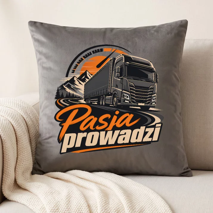 Poduszka Dekoracyjna Dla Kierowcy Prezent Dla Mężczyzny: Pasja Prowadzi Poduszka Dekoracyjna Dla Kierowcy Prezent Dla Mężczyzny: Pasja Prowadzi