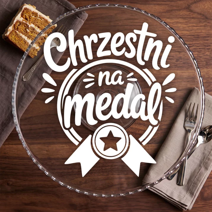 Patera Na Ciasto Dla Chrzestnych Prezent Dla Pary: Elegancki Humor Patera Na Ciasto Dla Chrzestnych Prezent Dla Pary: Elegancki Humor