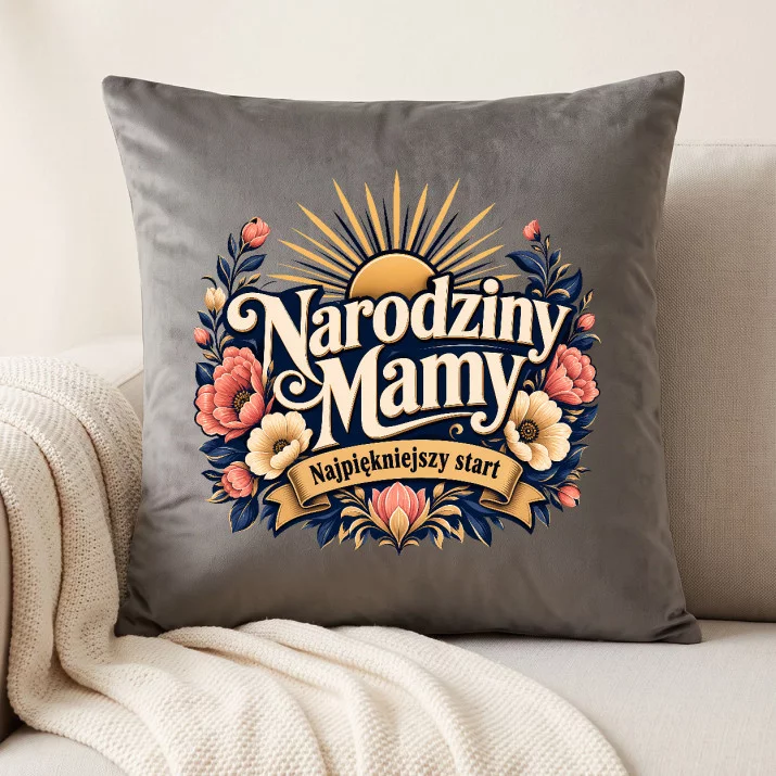Poduszka Dekoracyjna Na Pierwszy Dzień Mamy Prezent Dla Mamy Kobiety: Narodziny Mamy Poduszka Dekoracyjna Na Pierwszy Dzień Mamy Prezent Dla Mamy Kobiety: Narodziny Mamy