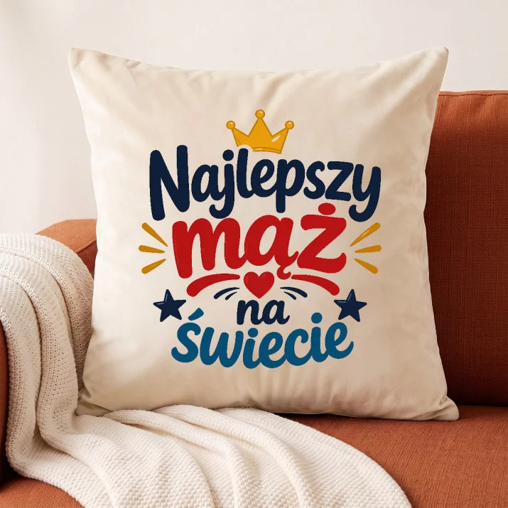 Poduszka Dekoracyjna Dla Męża Prezent Na Rocznicę Ślubu Dla Mężczyzny: Męska Elegancja