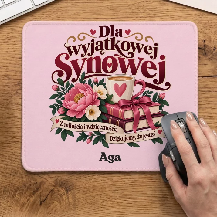 Podkładka Pod Myszkę Dla Synowej Prezent Dla Kobiety: Dla Wyjątkowej Synowej Podkładka Pod Myszkę Dla Synowej Prezent Dla Kobiety: Dla Wyjątkowej Synowej