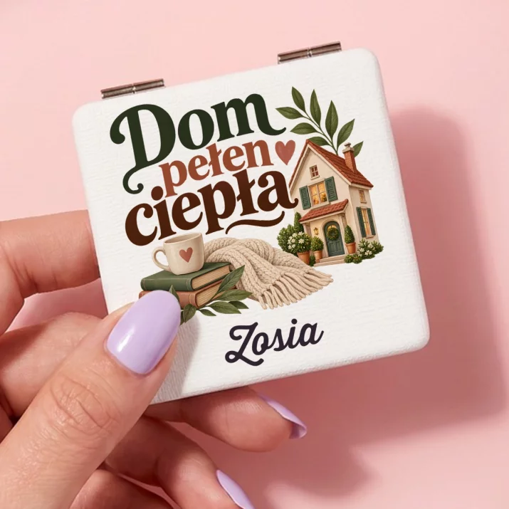 Lusterko Kieszonkowe Na Nowy Dom Prezent Dla Kobiety: Dom Pełen Ciepła