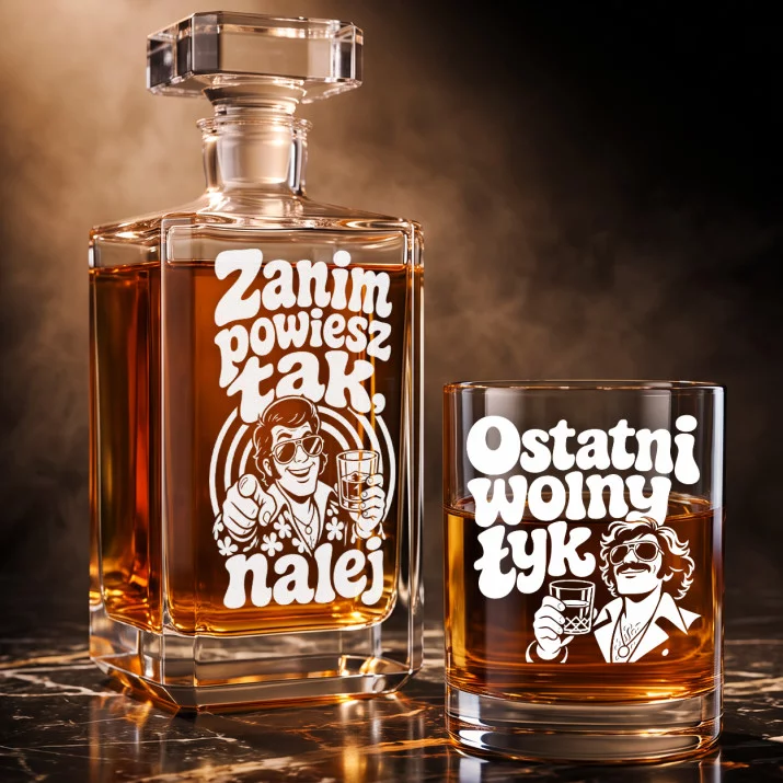 Zestaw Do Whisky Na Kawalerski Prezent Dla Mężczyzny: Zanim Powiesz Tak, Nalej