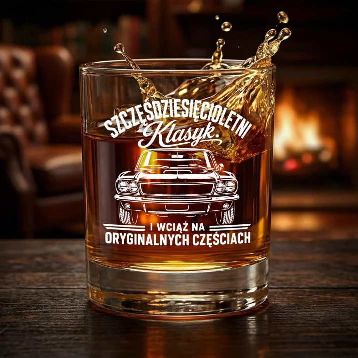 Szklanka Do Whisky Na 60 Urodziny Prezent Dla Mężczyzny: Sześćdziesięcioletni Klasyk Szklanka Do Whisky Na 60 Urodziny Prezent Dla Mężczyzny: Sześćdziesięcioletni Klasyk